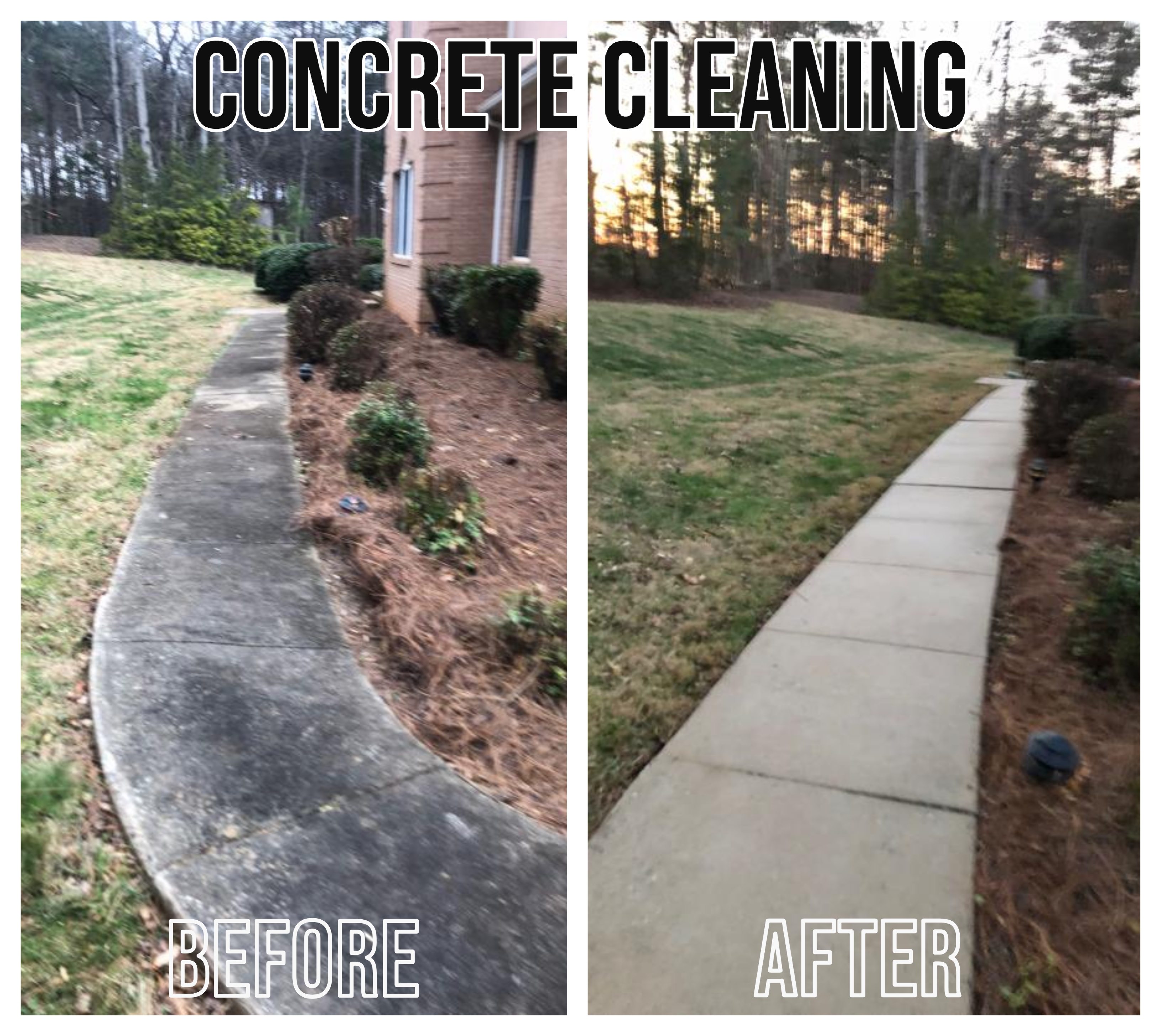 Exemplary Concrete Cleaning in Mooresville, NC! 
